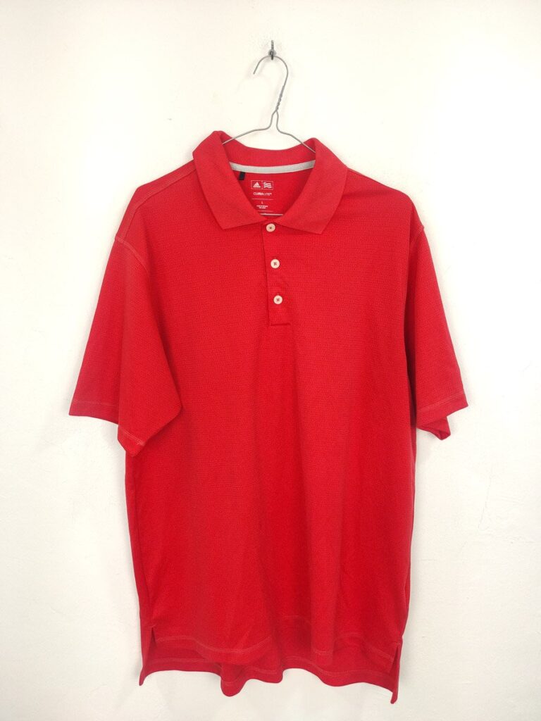 Polo Adidas Climate Rojo L