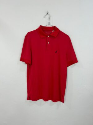 Polo Nautica Rojo Sport M