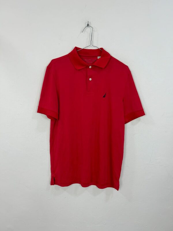 Polo Nautica Rojo Sport M