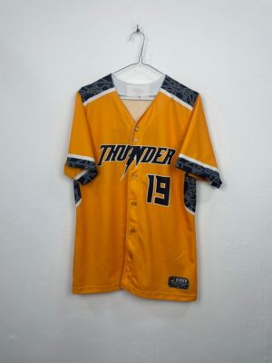 Camiseta Baseball Thunder Amarilla L