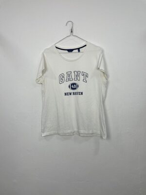 Camiseta Gant New Haven Blanca M