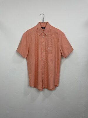 Camisa Veneto Cuadros Naranja M