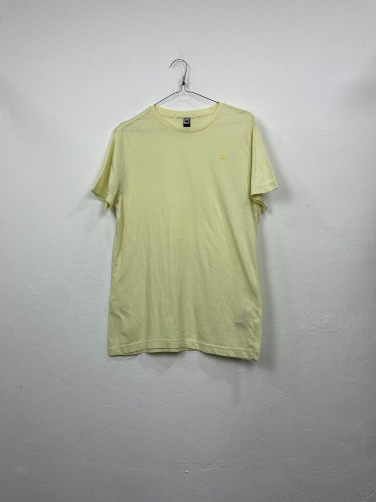 Camiseta G-Star Raw Amarilla M
