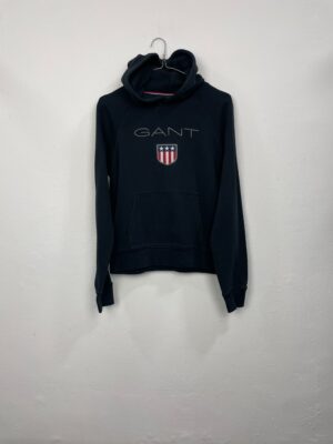 Sudadera Gant Bordado Negro S