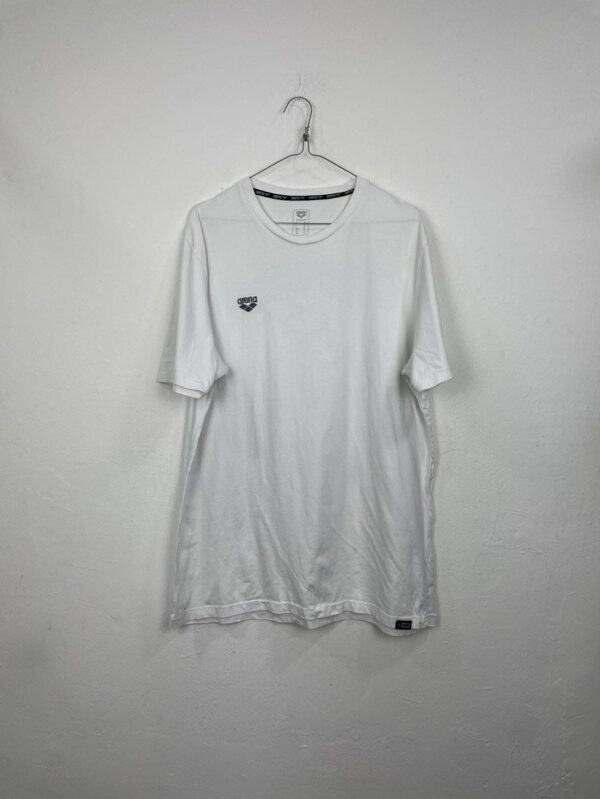 Camiseta Arena Bordado Blanca XL