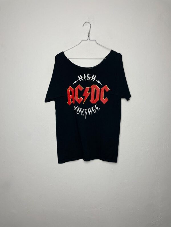 Camiseta ACDC High Voltage Negra S