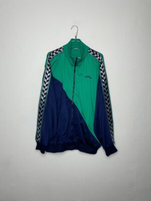Chaqueta Chándal Erima Azul y Verde XL