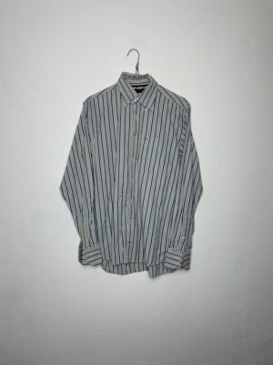 Camisa Tommy Hilfiger Rayas Celeste M