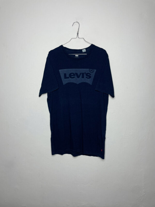 Camiseta Levi's Box Logo Azul Mar. M