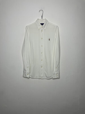 Camisa Ralph Lauren Knit White S
