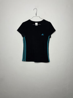 Camiseta Top Adidas Blue Stripes S