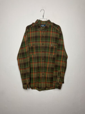Camisa Ralph Lauren No Pony Brown XL