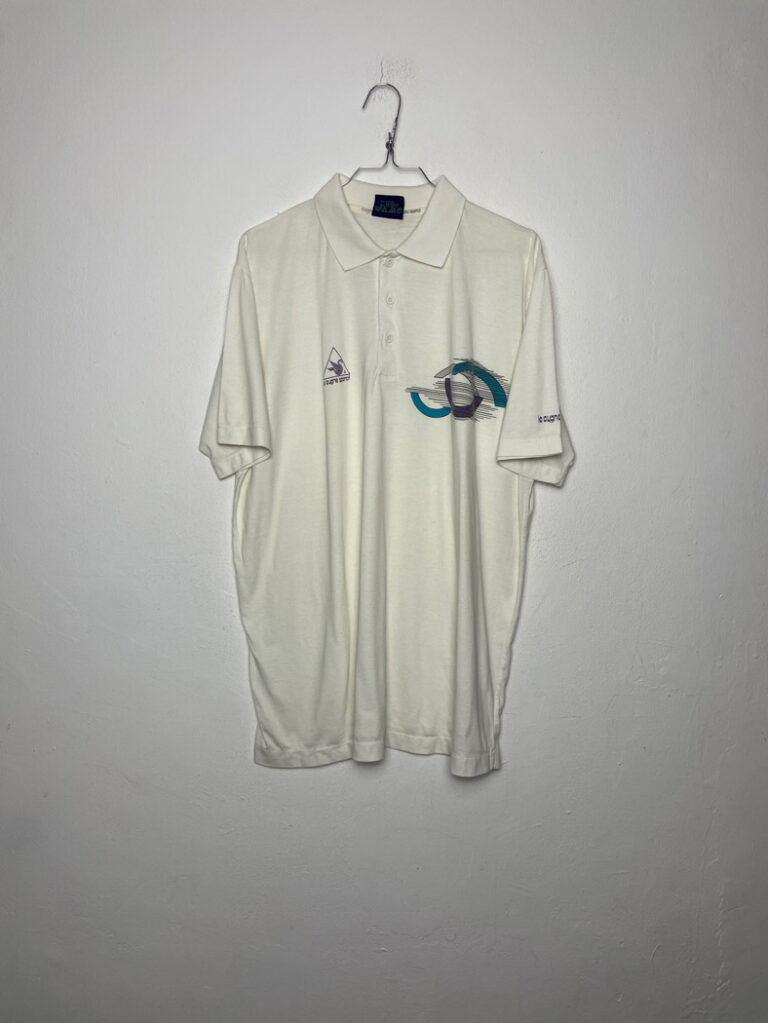 Polo Le Cygne Sportif Blanco XL