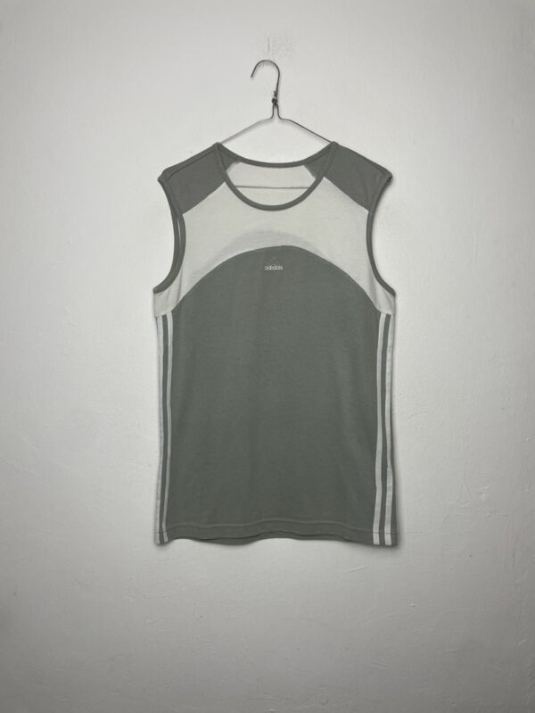 Camiseta Mesh Shoulder Adidas Gris S