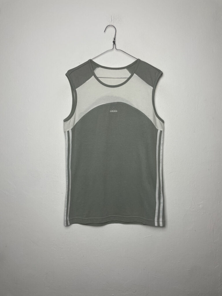 Camiseta Mesh Shoulder Adidas Gris S
