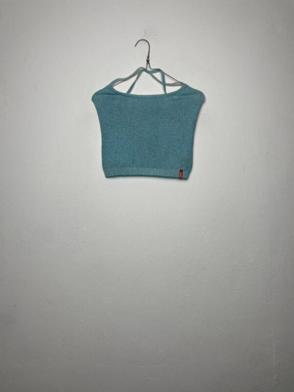 Camiseta Top Miss Sixty Shiny Blue L