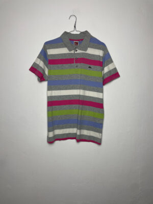 Polo Quiksilver Rainbow Stripes M