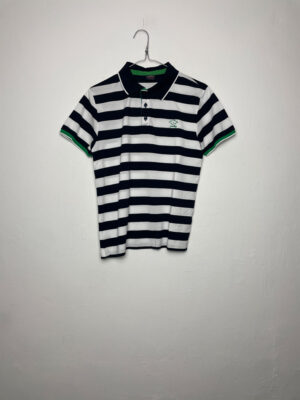 Polo Paul & Shark Navy&Green Bands S