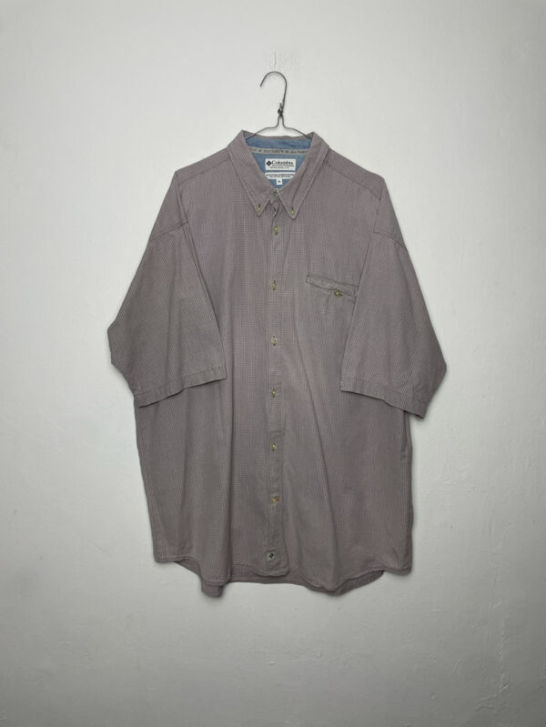 Camisa Columbia Tiny Squares Lavender XXL