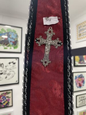 Corbata Encaje y Rojo