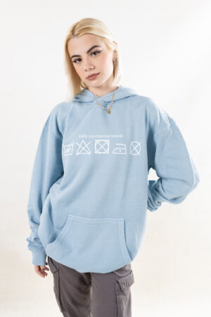 Sudadera Continuous Wash Blue