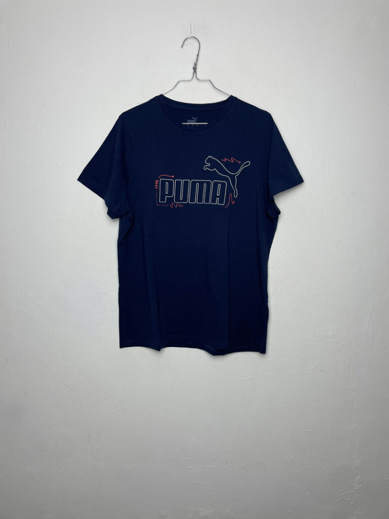 Camiseta Puma Sketch Navy L
