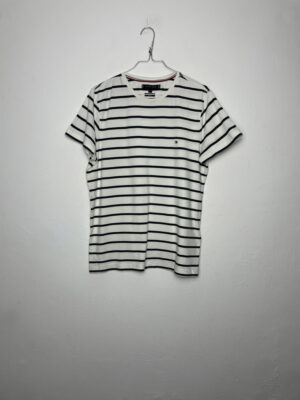 Camiseta Tommy Hilfiger White Stripes M