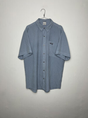 Camisa Jack Wolfskin Squared Blue XL