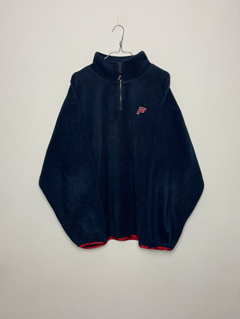 Polar Half-Zip Fila Azul Mar. L