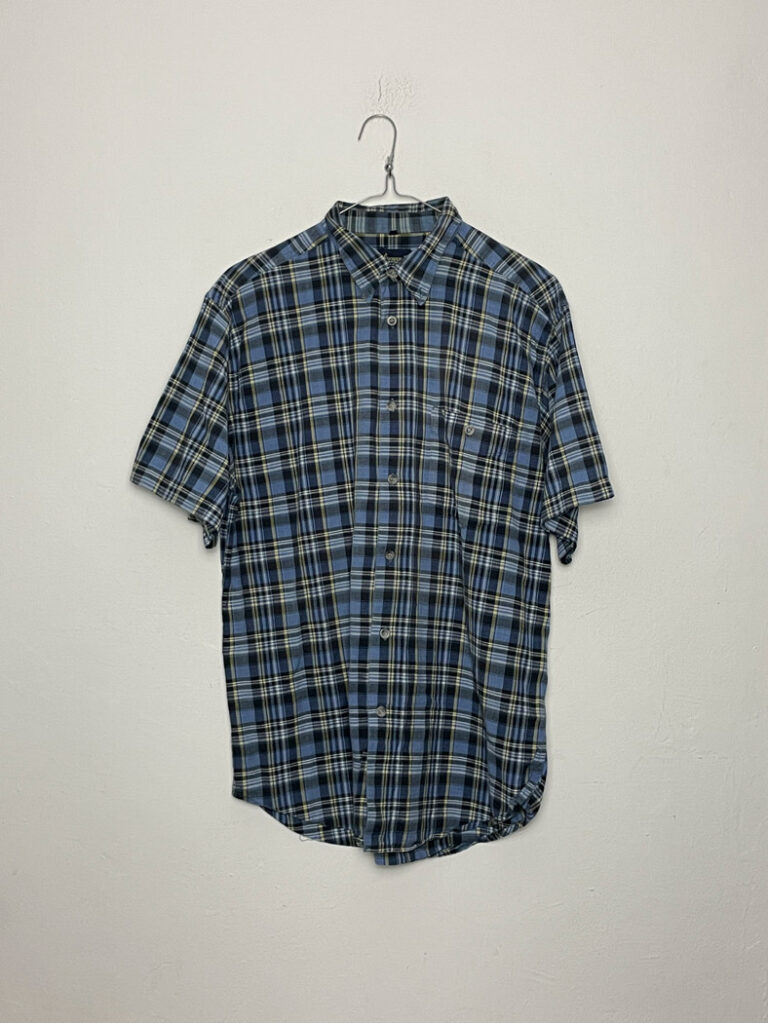 Camisa Upgrade Blue Squares L