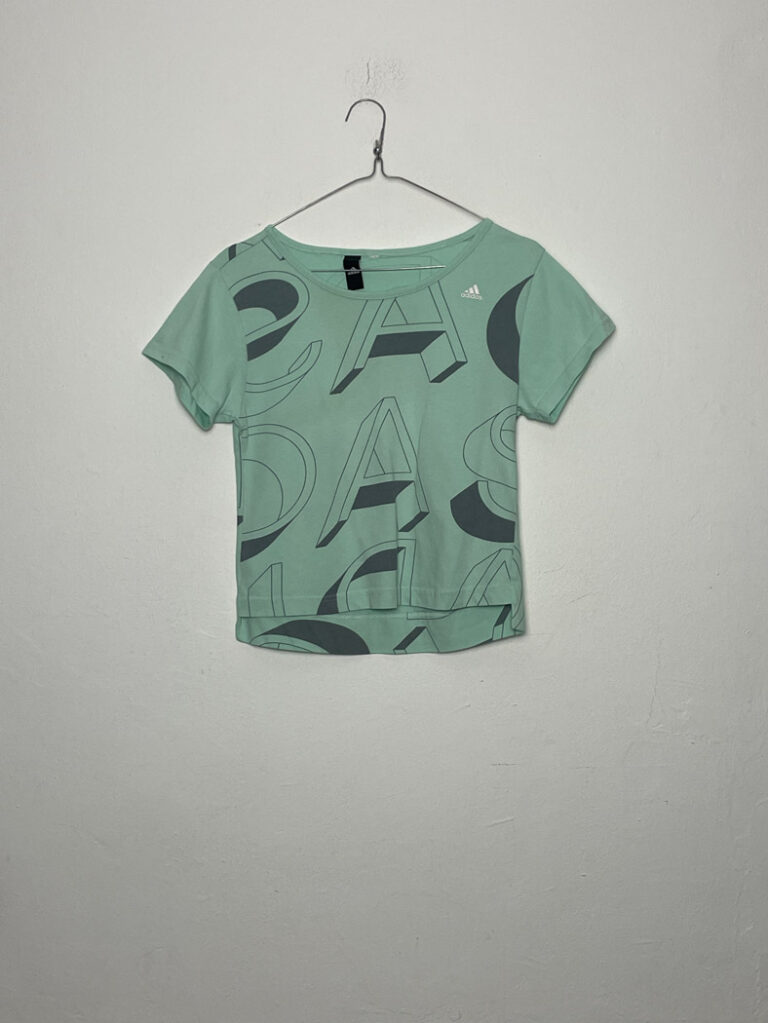 Camiseta Top Adidas Big Letters S