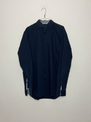 Camisa Hugo Boss Basic Navy Blue L