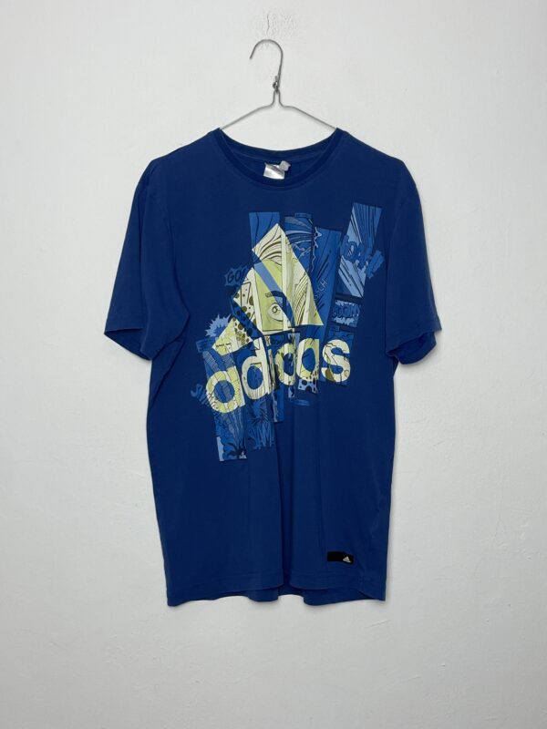 Camiseta Adidas Comic Azul Elec. L