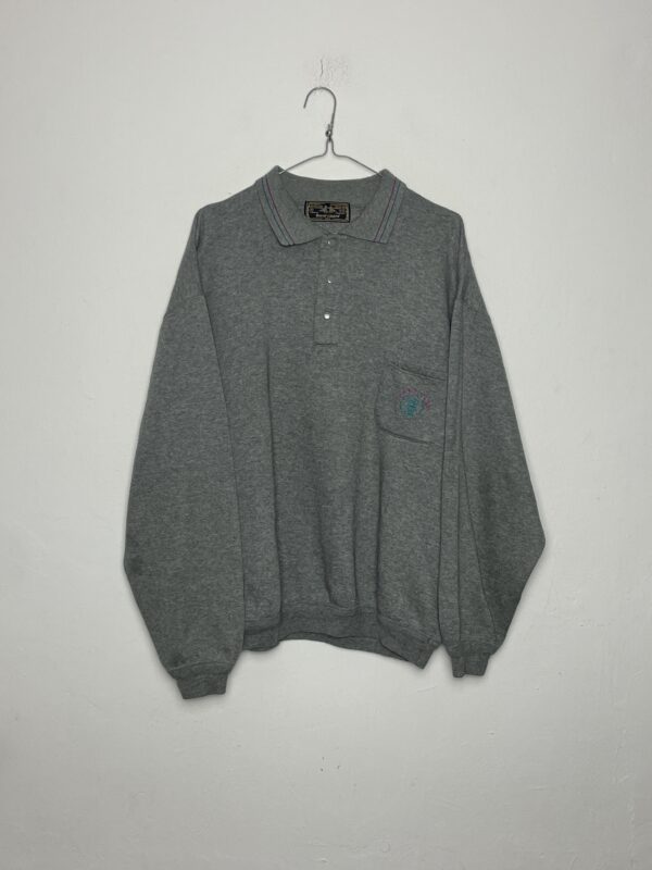 Sudadera Sport Club Grey Polo L