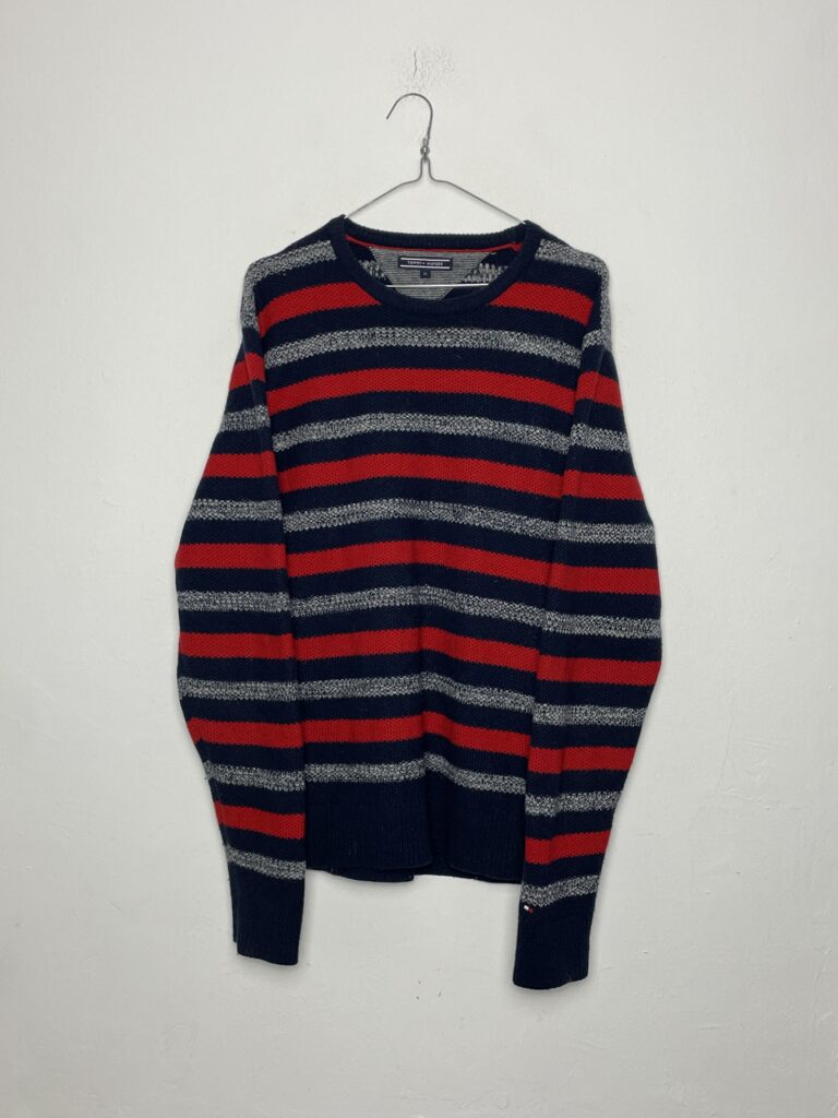 Jersey Tommy Hilfiger Red & Navy Lines XL