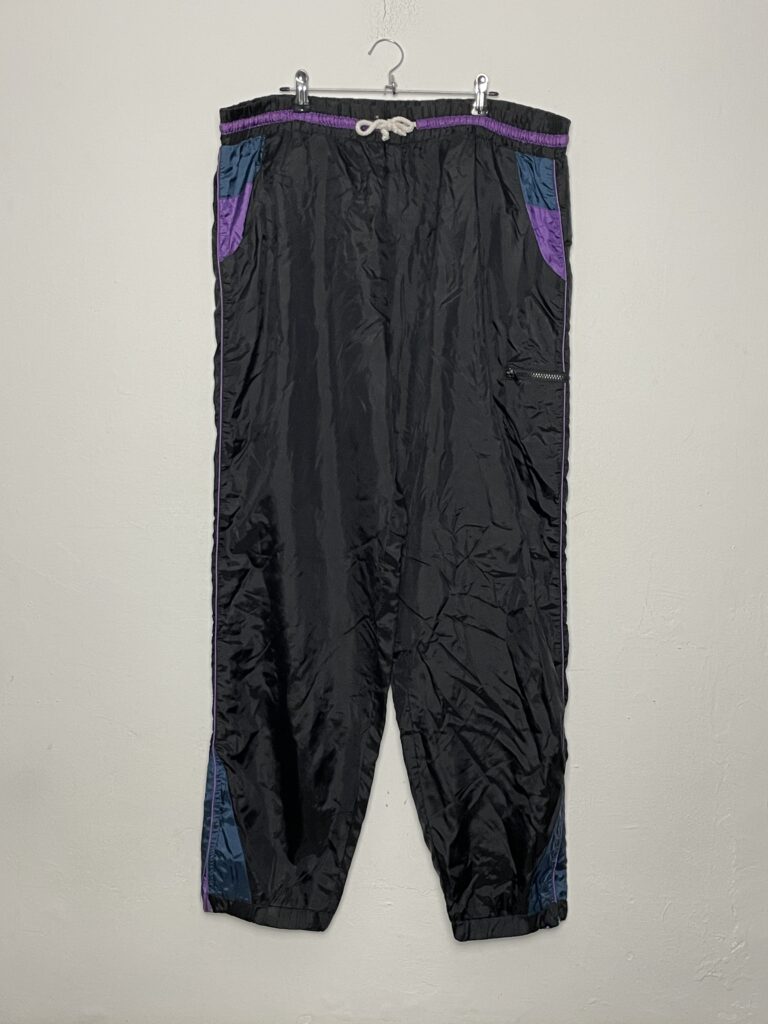 Pantalón Crazy Black, Navy & Purple L