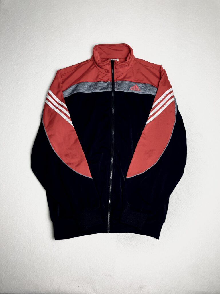 Chaqueta Adidas Mesh Grey & Red XL