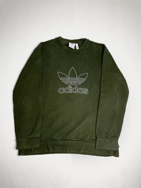 Sudadera Adidas Big Lotus Forest Green L