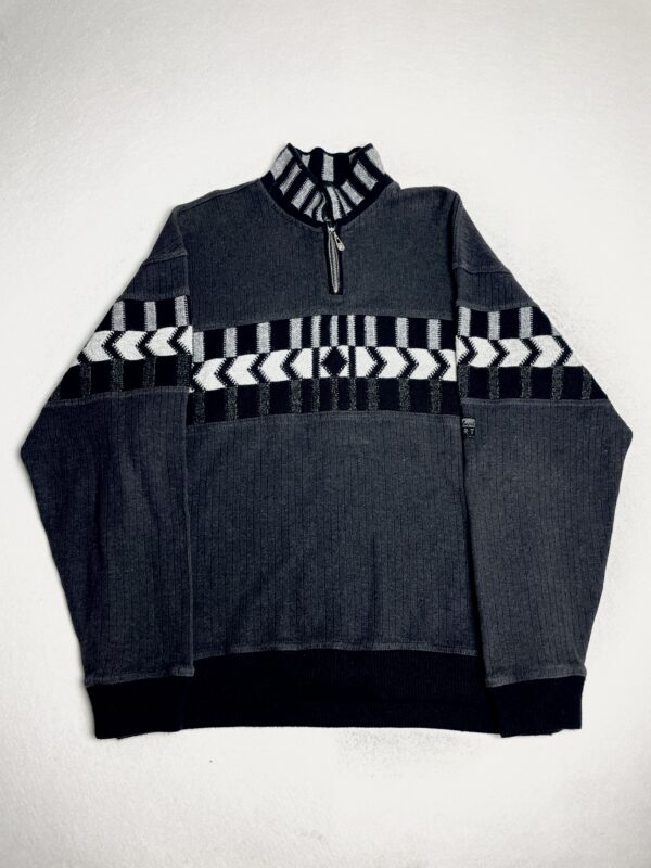 Jersey Half-Zip Carlo Colucci Grey Tones M