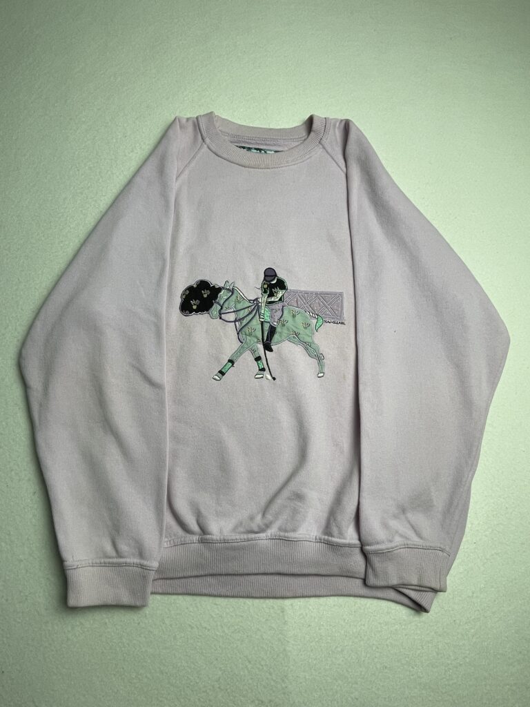 Sudadera Naj Oleari Pink Pony L