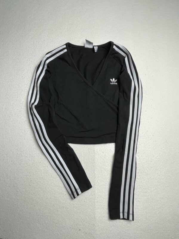 Camiseta Top Adidas Classic Black Long Sleeve S