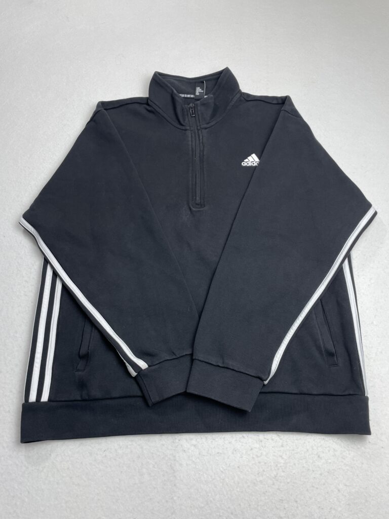 Sudadera Half-Zip Adidas Classic Black L