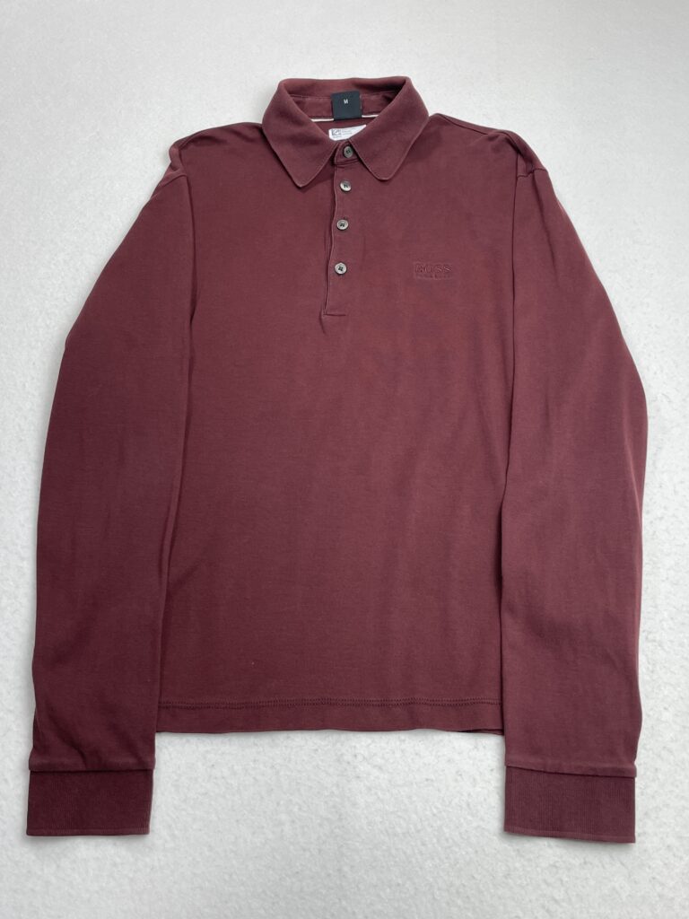 Polo Boss Burgundy Pima Cotton M