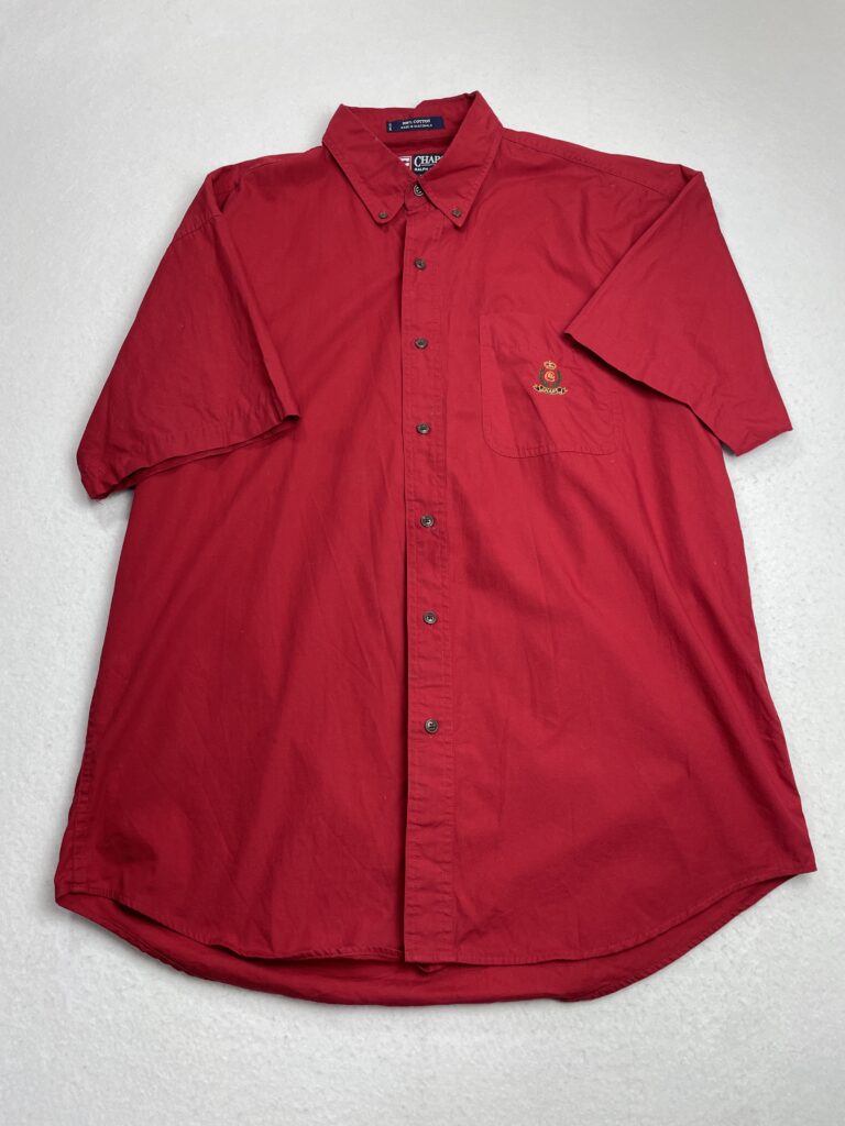 Camisa Chaps Ralph Lauren Full Red XL