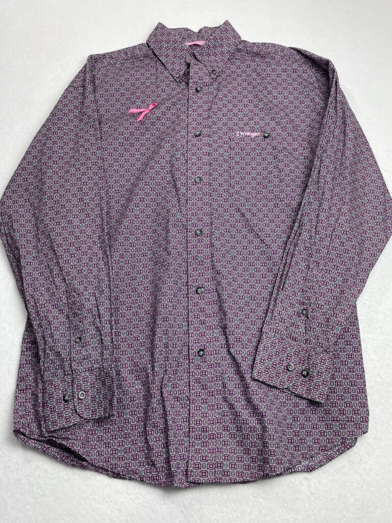 Camisa Wrangler Breast Cancer XL