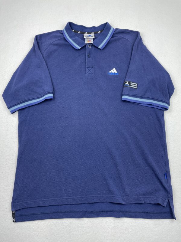 Polo Adidas Equipment Blue Pique XL