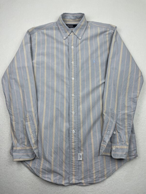 Camisa Ralph Lauren Sky Blue & Lines XL
