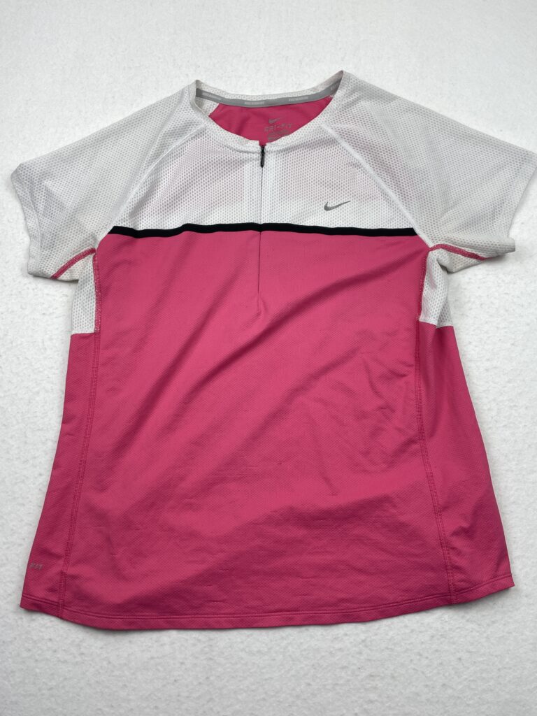 Camiseta Ciclismo Nike Pink & White M