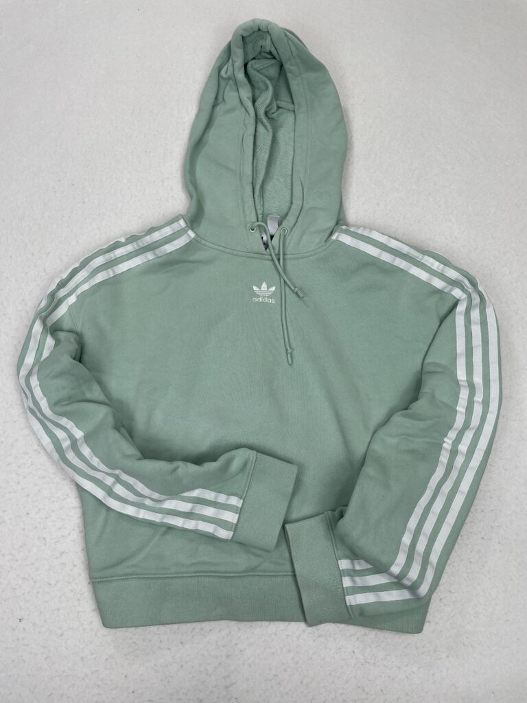 Sudadera Crop Adidas Classic Mint S