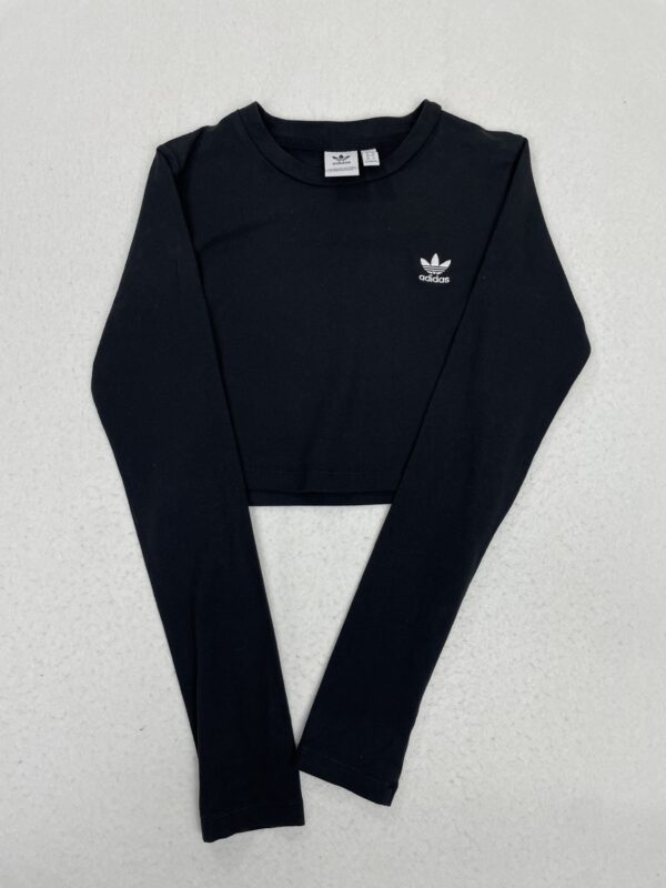 Camiseta Top Adidas Classic Black Long S
